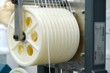 Extruzní linka na výrobu filamentu (strun) pro 3D tisk