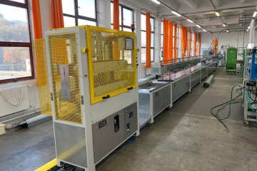 Installation of a new extrusion line IDE, year 2020 Czech Republic