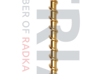 Šnek a RSP pr. 25 mm s PVD TiN povlakem