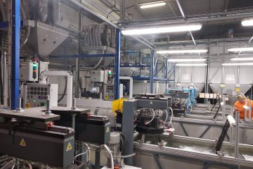 Regranulation string line DSL 150