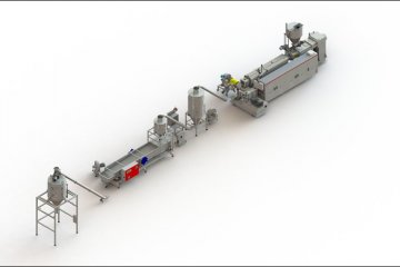 PVC regranulation line