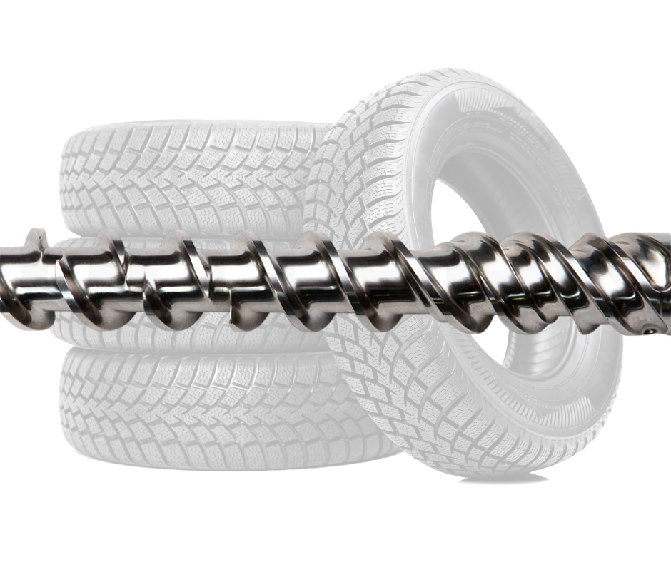 Nitrided screws and barrels