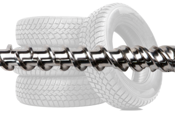 Nitrided screws and barrels