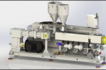 Extruder – Doppelschneckenextruder