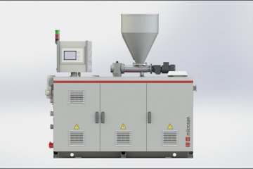 Doppelschnecken-Konus-Extruder