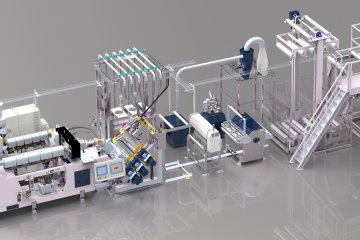 Extrusionsanlagen für Flachfolien