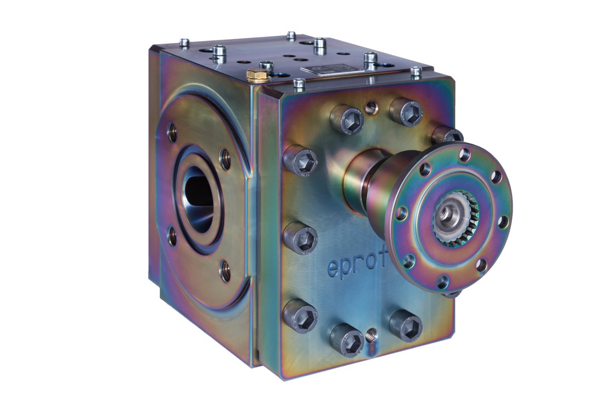 Coated eprotec melt pumps