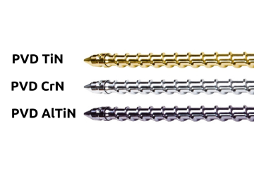 PVD coated screw AlTiN