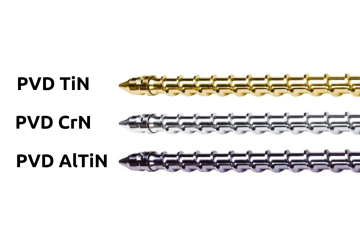 PVD coated screw CrN