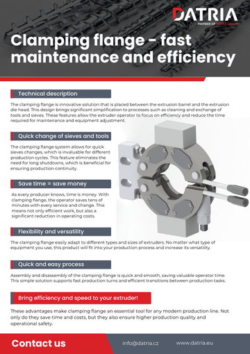 Clamping flange